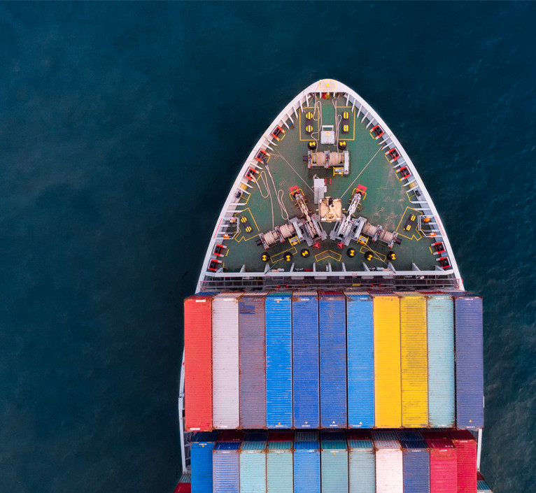 steamship-containers-ocean-overhead-is-right steamship on ocean overhead