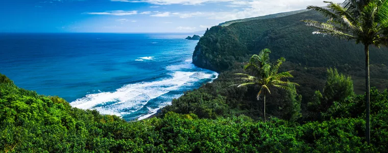 northern coast of the big island