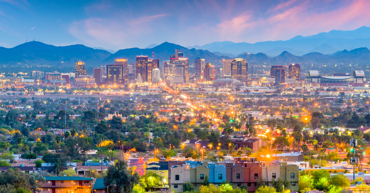 Phoenix skyline