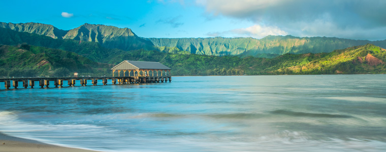 beautiful kauai pier