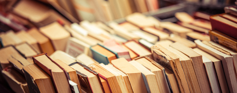 stack of books