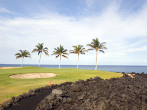 golf course on kona