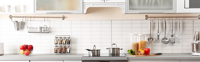 Clean kitchen with modern updates