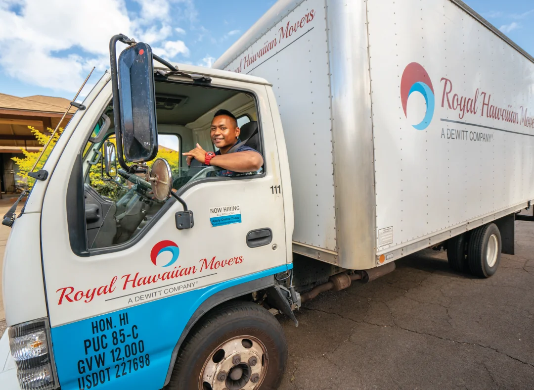 trucking3-04 Trucking Employee Driving Truck in Hawaii